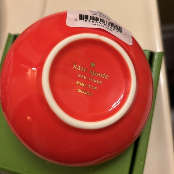 Kate spade Ring it up Red Lenox ring holder - Picture 3 of 6